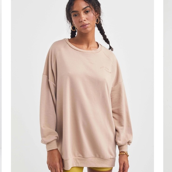 NWT For Love and Lemons Alex Lightweight Sweatshirt - Picture 3 of 7